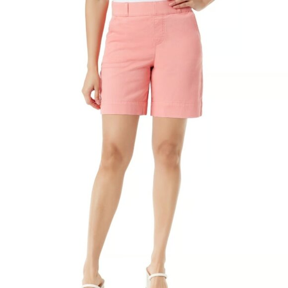 Gloria Vanderbilt Shape Effect Shorts - Marjan Rose - Shaping Panel - Size 10 - Picture 1 of 11